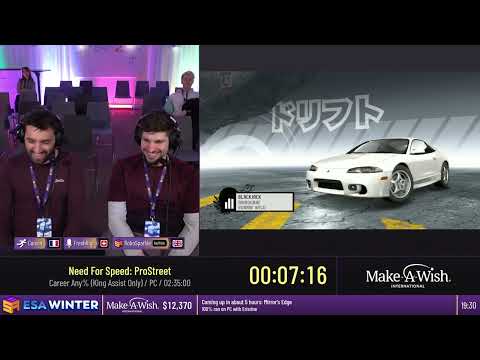 Need For Speed: ProStreet [Career Any% (King Assist Only)] by Cousin - #ESAWinter24