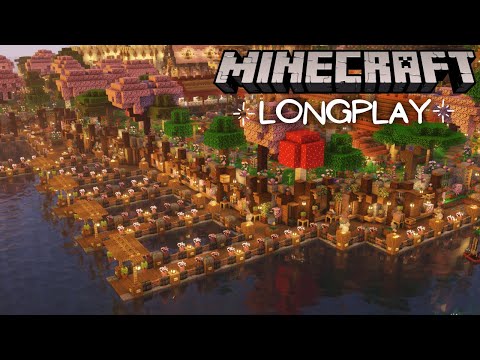 Minecraft Hardcore Longplay - Cozy Shipping Dock (No Commentary) Relaxing Gameplay 1.20.1