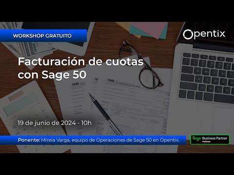 Facturaci�n de cuotas con Sage 50