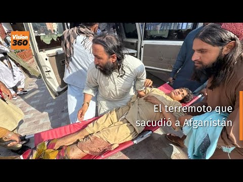 El terremoto que sacudió a Afganistán