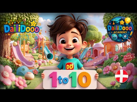 Tæl til 10 med DailiDooo | DailiDooo Akademiet | Sjov tællesang for børn