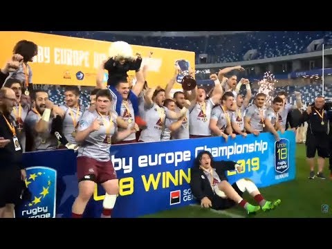GEORGIA vs SPAIN, FINAL , 2019 - U18 Men XV Championship - Award Ceremony