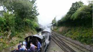 preview picture of video 'Bodmin and Wenford Railways September Steam Gala'