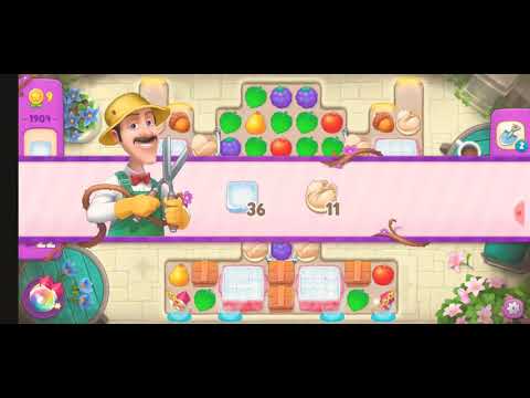 Gardenscapes||Super Hard Level 1904||Akhirnya menang pakai bantuan coin lagi.. hadeh