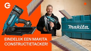 Nieuw! Eindelijk een Makita constructie tacker; Makita DBN900