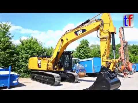**BRAND NEW FROM TRAILER** CATERPILLAR 336F LN XE, Walk Around, Germany, 26.05.2016.