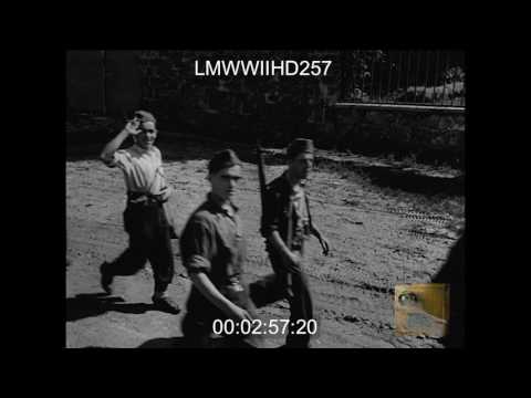 FRENCH AND US TROOPS ENTER PARIS 8/25/1944  - LMWWIIHD257