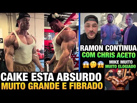 CAIKE ABSURDO: ENORME E FIBRADO + RAMON CONTINUA COM ACETO E FAIXA + MIKE EXALTADO
