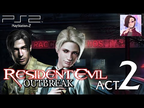 PlayItBogart - Resident Evil Outbreak (PS2) Review ACT 2 - THE HIVE