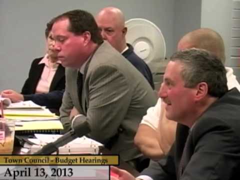 Enfield, CT, USA - Town Council - Budget Hearings FY13/14 - April 13, 2013, part 1