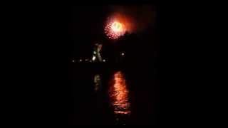 preview picture of video '2014 0705fireworks Havre de Grace'