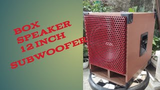 Download lagu How to make a 12 inch subwoofer speaker box mp3