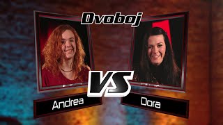 Dora vs. Andrea : &quot;Free your mind&quot; - The Voice of Croatia - Season1 - Battle3