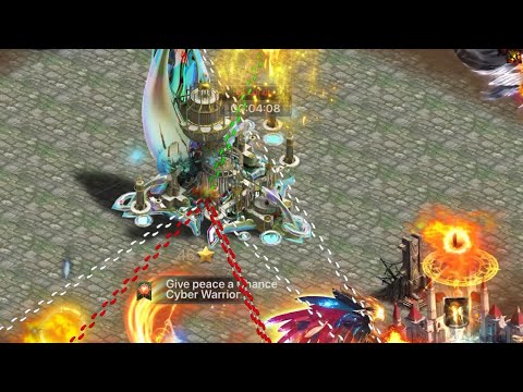 Clash of kings UND 328 vs k40 throne war 