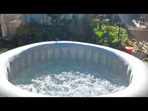 Wow! Inflatable Portable Spa Set Up and Bubbles | Intrepids | Avenli | Anaconda | $499 & it heats!