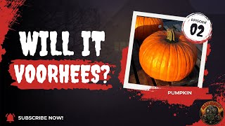 Can You make a Jason Mask from a Pumpkin  Will It Voorhees Ep. 3