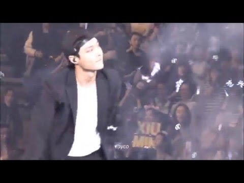160305 Exo'luXion in Dalian Drop That, Let Out The Beast, Run Lay Xiumin