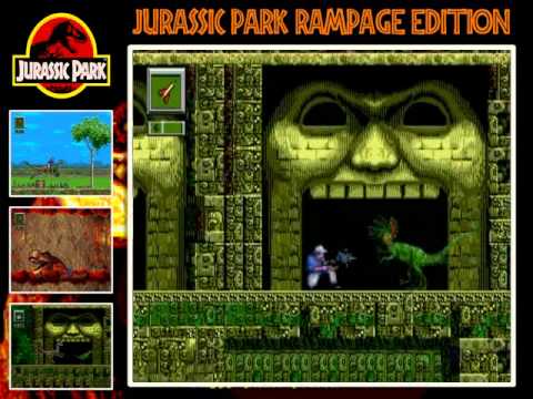 jurassic park - rampage edition genesis rom cool