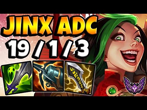 Jinx ADC vs Jhin (QUADRAKILL) / EUW Master / Patch 13.5 / Season 13 ⚡