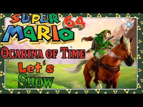 SUPER MARIO 64: OCARINA OF TIME 🗡️ Kokiri Forest, Deku Tree Dungeon, Hyrule Landscape & Hyrule Town