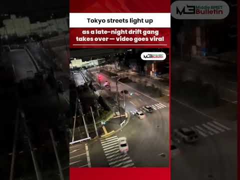 Tokyo Drift Gang Takes Over City Streets at Night in Viral Racing Scenes