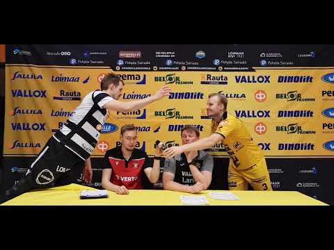 LEHDISTÖTILAISUUS, Hurrikaani-Valepa 1-3 6.1.2020