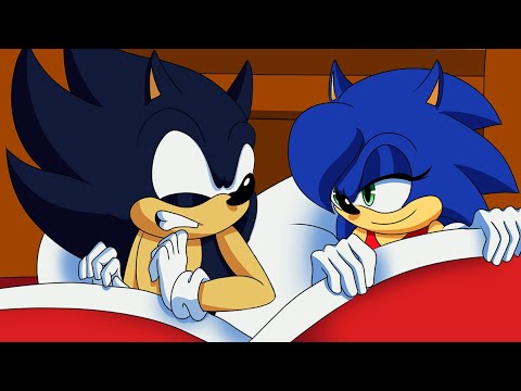 SONICA & DARK SONIC SLEEP TOGETHER! - [Sonic Comic Dub]