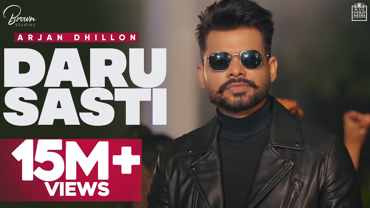 Daru Sasti Lyrics - Arjan Dhillon and Ft Rose Kaur | Latest Punjabi Songs - Lyricspunjabimusix - Blogger