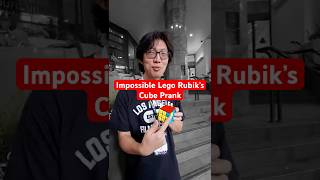 Can @carykh solve the Impossible Lego Cube?