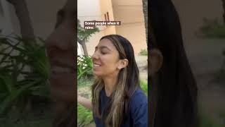 When it rains in your area😭 #ayshasultan #funnyvideos #rain #relatable #shorts #comedyvideos #vine