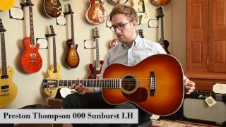 Thompson 000 Sunburst LH demo with Dillon Hodges