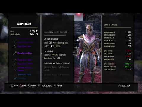 TANKING SETS AND SKILLS ELDER SCROLLS ONLINE ESO