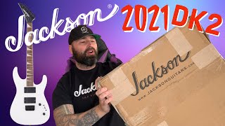 Video thumbnail for JACKSON X SERIES DINKY™ DK2X HT, LAUREL FINGERBOARD, SNOW WHITE by Ninecore Neil