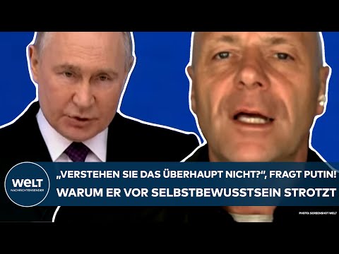 Video Thumbnail: UKRAINE-KRIEG: "Verstehen sie das überhaupt nicht?" Deshalb strotzt Putin vor Selbstvertrauen