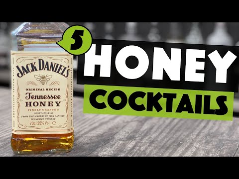 5 EASY Jack Daniels Honey Whiskey Cocktails | Easy Cocktails to make at Home Bar | Steve the Barman