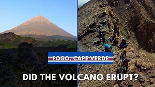 CLIMBING an ACTIVE VOLCANO in Fogo, Cape Verde | Drone | Black Sand Beach| PT 2
