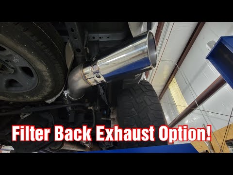 Magnaflow Filter Back Exhaust Installed On Our 2020 Ram 2500 6.7L Cummins