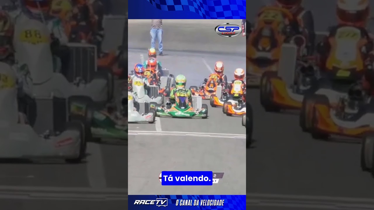 Shifter! Categoria em que os karts tem marchas, disputada e rápida na Copa São Paulo Light de Kart.
