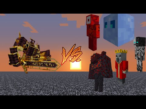 Minecraft Mob Battle 26: Ignis vs Animated bosses mod