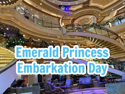 Emerald Princess Cruise Part 1 Dec 2021 Deck 7 Walkthrough