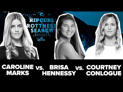 Caroline Marks / Brisa Hennessy / Courtney Conlogue HEAT REPLAY Rip Curl Rottnest Search