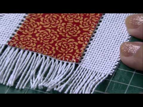 Mulher.com 03/19/2014 Cláudia Niero - Colorful patchwork towel