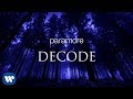 Paramore Decode Instrumental von VEVO Paramore Decode Instrumental von VEVO
