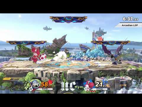 SSB 207 Arcadian Losers Semis - Bcards (Ken, Meta Knight) vs Komugi (Yoshi)