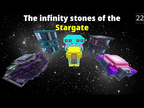 Make a Stargate with just 6 GREGTECH BLOCKS- Star Technology