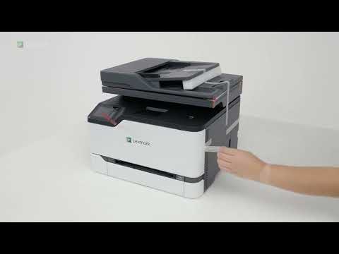 Thumbnail for Lexmark CX431adw—Setting up the printer