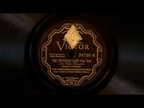 The Tattooed Lady • Rudy Vallée and His Connecticut Yankees (Victrola Credenza)