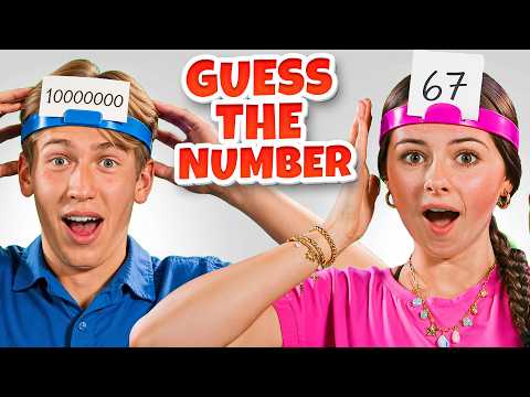 Girls vs Boys Guess the Number Game!