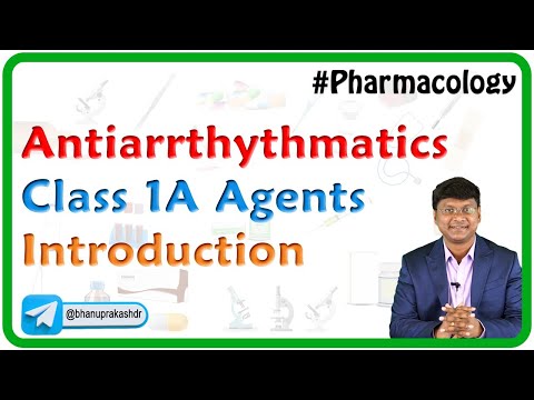 Antiarrthythmatics - Class 1A agents Introduction