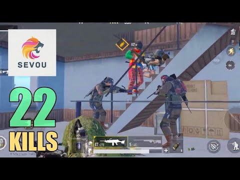 SNEAK ATTACK ON FULL SQUAD | 22 KILLS | PUBG Mobile